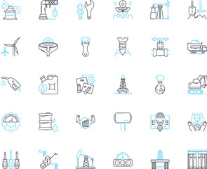 Computer engineering linear icons set. Coding, Hardware, Software, Digital, Algorithm, Nerking, Cybersecurity line vector and concept signs. Programming,Robotics,CAD outline illustrations