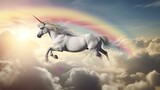 Fototapeta  - Unicorn in the sky 