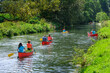 © ARochau - Ausflug mit Familie und Freunden mit Kajak und Kanu auf der Pegnitz in Franken