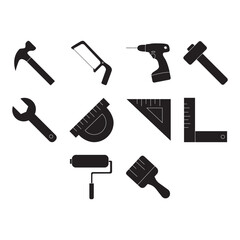 construction clip art set