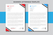 © Husain - modern business letterhead template design