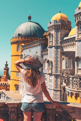Wall Mural - palace da pena - sintra, lisboa, portugal - european travel- avril 2023