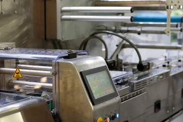 Sticker - automatic food packaging line