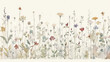© chris3d - Wild flowers - watercolor painting - generative AI