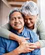 © N Felix/peopleimages.com - The way that love can set you free. Shot of a happy senior couple relaxing together at home.
