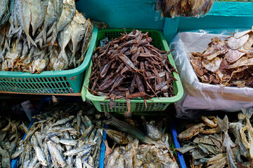 Wall Mural - fresh fish at a local fish market in cebu city