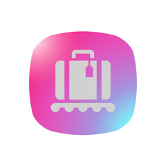 Sticker - Baggage - Pictogram (icon) 