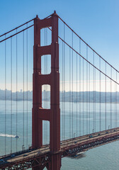 Wall Mural - Golden Gate Bridge Tower