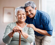 © N Felix/peopleimages.com - That day you walked in and changed my life. Shot of a happy senior couple relaxing together at home.