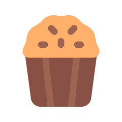 Poster - panettone flat icon