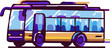 Public transport png graphic clipart design