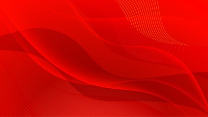 red abstract vector background. wave background. vector illustration