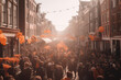 © Djomas - Koningsdag: A Time for Unity and National Pride in the Netherlands AI Generated