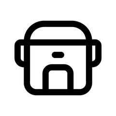 Poster - rice cooker icon