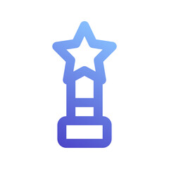 Poster - trophy gradient icon