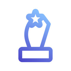 Poster - trophy gradient icon