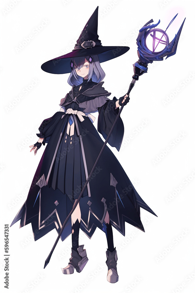 黒魔術師のイラスト Stock Illustration | Adobe Stock 