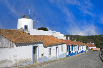 Wall Mural - Odeceixe windmill, Odeceixe, Aljezur, Faro district, Algarve, Portugal