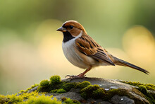 Female House Sparrow Passer Domesticus