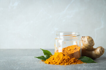 Sticker - Fragrant seasoning - turmeric, one of the main ingredients in Indian curry