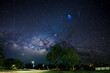 panorama of the night starry
