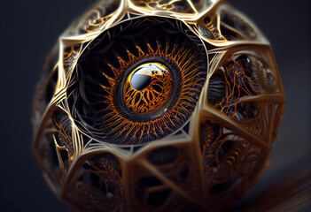 Poster - close up of a ornament