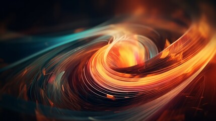 Poster - Modern Abstract Background with Ample Copy space. Generative ai