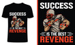 Success is the best revenge t shirt. Success t- shirt design, american football t shirt design, football player