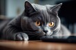 Cute but Careless: Mischievous Cat on the Edge of Dropping Your Smartphone: Generative AI