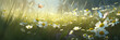 Photorealistic Easter spring background. Generative KI.