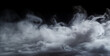 Leinwandbild Motiv dry ice smoke clouds fog swirling clouds