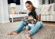 © A. Frank/peopleimages.com - Making the most of these important moments. Shot of a young mother reading to her baby girl.