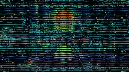 binary code background