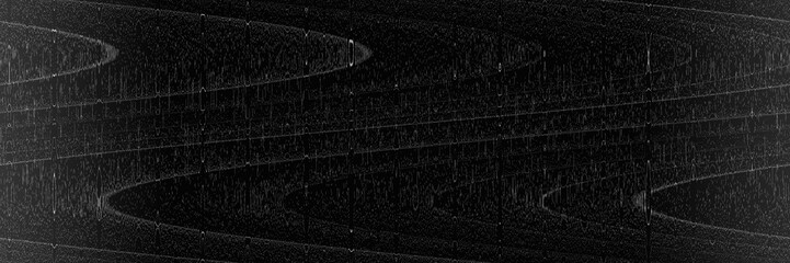 Poster - black and white abstract illustration background with lines and shapes
