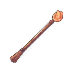 Sticker - medieval magic wand