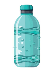 Sticker - Refreshing cartoon water container