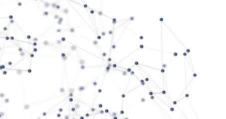 Aufkleber - Concept of Network, internet communication. 3d illustration PNG transparent