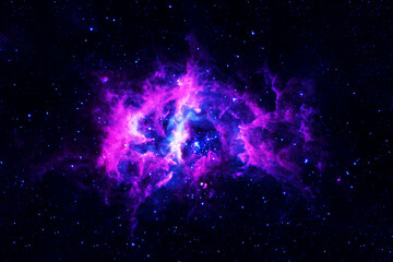 Wall Mural - a beautiful cosmic nebula. elements of this image furnished nasa.