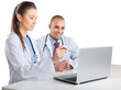 © BillionPhotos.com - Portrait of Doctors Looking at Laptop