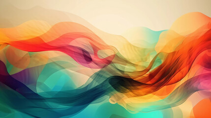 Wall Mural - abstract colorful background