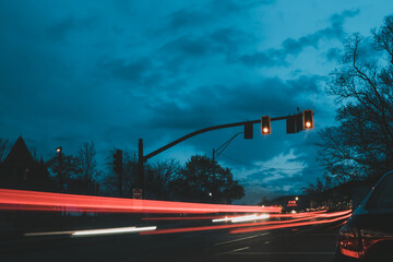 traffic on the road