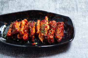 Poster - Grilled Spicy Chicken Ribs