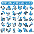 © iconshopbd - fruit and vegetable icon set