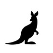 Kangaroo Silhouette vectors