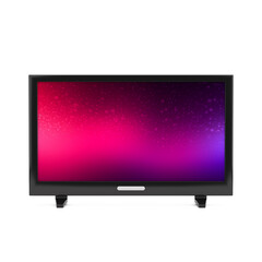 Leinwandbilder - LCD Monitor Screen or Smart TV Icon. 3d Rendering