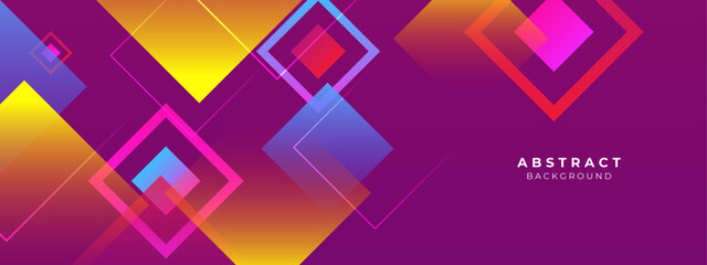 Creative covers or horizontal posters in modern minimal style for corporate identity, branding, social media advertising, promo. Modern layout design template with dynamic colorful overlay lines