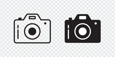 Poster - Digital Camera Icon. Photo camera vector illustration