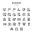 © Ahmad - Basketball icon set
