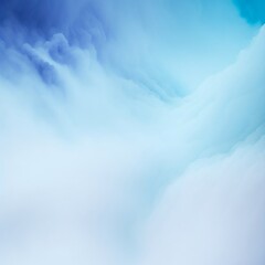 Wall Mural - Fog texture. Colored haze. A mixture of colors and water. Mysterious stormy sky. White and blue glowing foggy cloud wave abstract art background with free space.