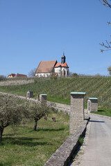 Poster - Maria im Weingarten